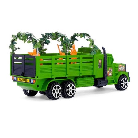 Inertial "military" truck, with soldiers-2