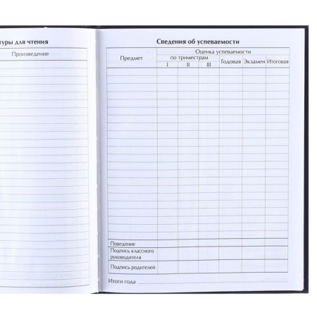 School diary, grade 1-11 in a hard cover, with embossing, 40 l, cars-2