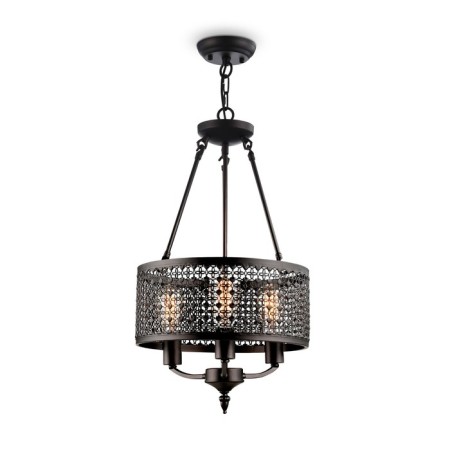 Cel and chandelier FR4166-PL-03C-BL CONTE, 360x360x1630 mm, E27, 3x60W, brown color