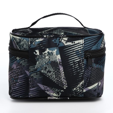Lightning cosmetic bag, gray color-1