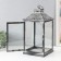 Climber Metal Lantern "Lace Patterns" set 2 pcs 14x14x27 cm, 20x20x40 cm