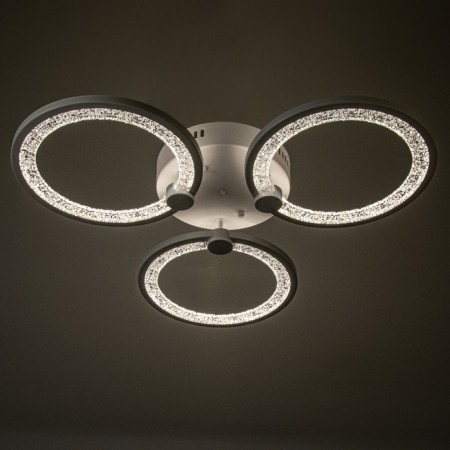 Kunayo chandelier LED 84W 3000-6500K PDU white 63.5x63.5x7.5cm-5