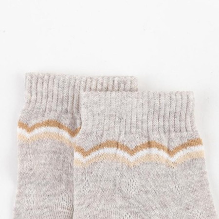 Women's socks collorista, gray color, size 36-37 (23 cm)-1