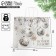 Gift package "New Year's balls", white craft, 32 x 28 x 15 cm, New Year