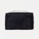 Cosmetic bag with lightning, black color