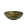 Sphera 6203 sink, d = 405 mm, without overflow, without opening for the mixer, bronze