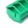 Broilery fodder, 24 cells, lottery, plastic, green color