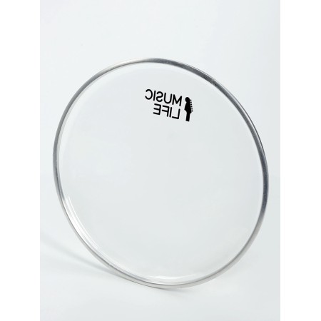 Plastic for the drum of Music Life 10 inches, transparent-3
