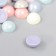 Decor for creativity plastic "Half of beads. Pearls matte" set 20 grams 0.6x1.2x1.2 cm 78771