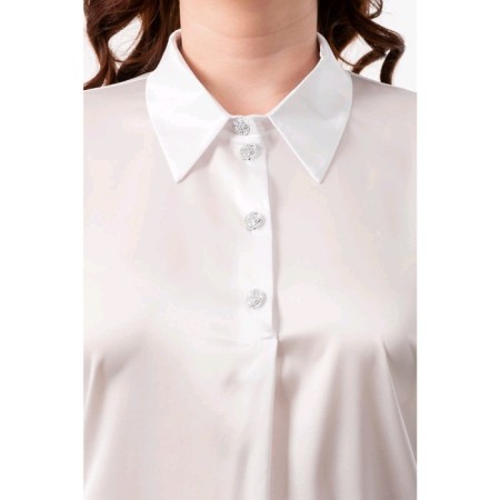 Female blouse, size 62, milk color-2