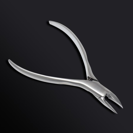 Pedicure nippers "Premium", 13 cm, blade length - 16 mm, silver color-5