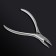 Pedicure nippers "Premium", 13 cm, blade length - 16 mm, silver color
