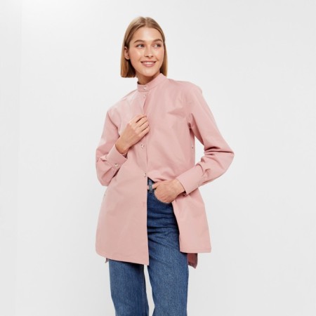 Women's shirt minku: casual collection dark pink color, pr 46