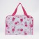 Lightning cosmetic bag, pink color