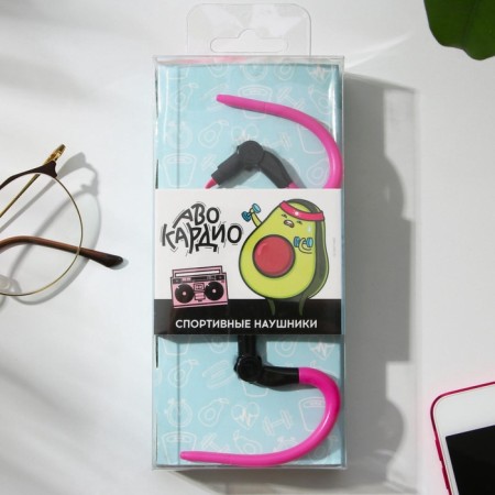Sports headphones "Avocordio", model W-30-4