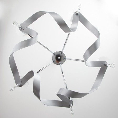 ADELIA 5X60W Celter E14, chrome 62x62x48 cm-2