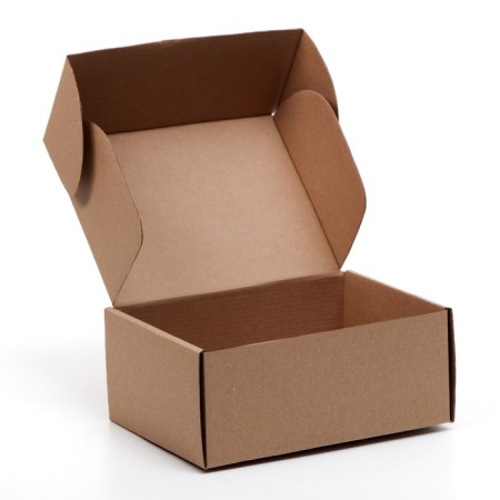 Self -charged box, brown, 22 x 16.5 x 9.5 cm-1