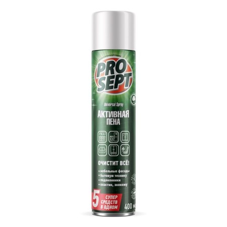 Active Universal Spray foam, increased cleaning agent, with an antistatic effect, 400 ml-1