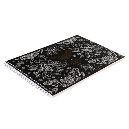 Album for drawing A4 40 sheets, on the crest "Magnificent", covered Cardboard, matte lamination, foil embossing, block 100g/m2-3