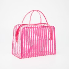 Lightning cosmetic bag, pink color