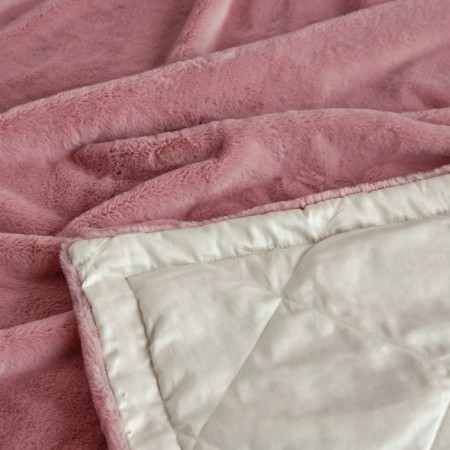 Плед меховой Stenova Home Pink nectar, размер 140x200 см-8