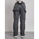 Semi -combinezone ski insulated female winter, size 42, color gray