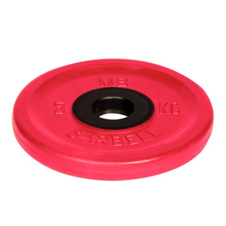 Olympic disk = 51 mm color 5 kg, red color