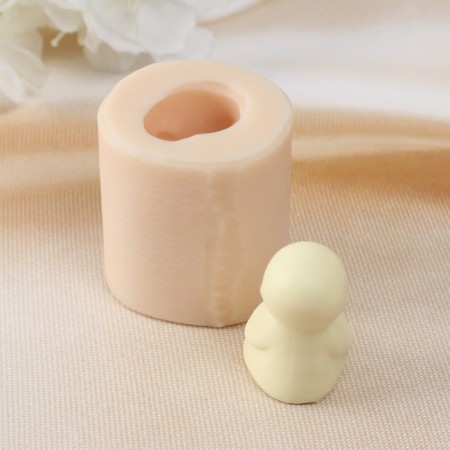 Silicone Mold "Little Buddha 2" 2.5x2.5x4 cm-2