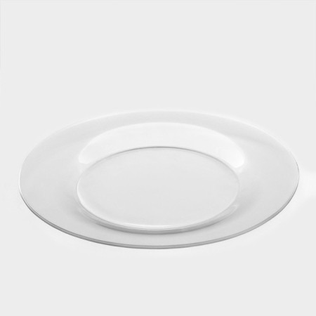 Plate plate of glass "Sympathy", d = 25 cm