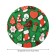 Gingerbread tablecloth tablecloth, round, oxford, elastic band, size 120x120 cm, diameter 75-100 cm