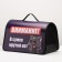 Bag - Frame -45 x 25 x 30 cm purple - purple with a cat