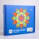 Wooden toy "Developing Geometric Puzzle", 24.5 × 21.3 × 4 cm, 24 cards, 155 parts