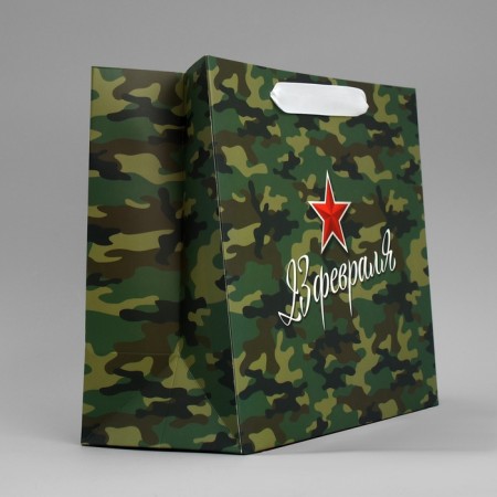 Gift Laminated Horizontal Package, Packaging, Zvezda, Ml 27 x 23 x 11.5 cm-3