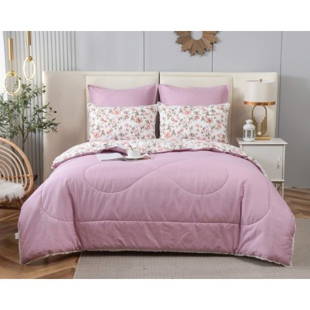Set 1.5 joint venture: blanket 150x210 cm, sheet 180x230 cm, pillowcases 50x70 cm - 2 pcs-2