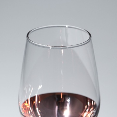 A set of glass glasses for the wine "Electric copper", 270 ml, 4 pcs-4
