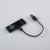 Electronic lighter "Winner No. 1 in life", USB, spiral, 3 x 7.3 cm, black