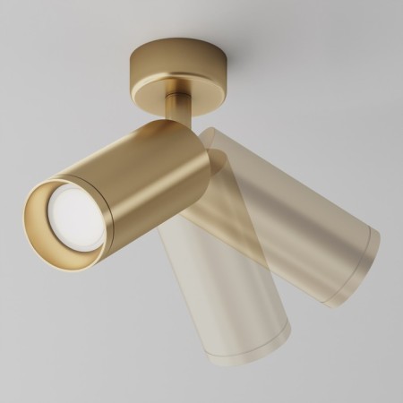 Technical C017CW-01MG, 1XGU10, 10W, 13x19.5 cm, matte gold color-1