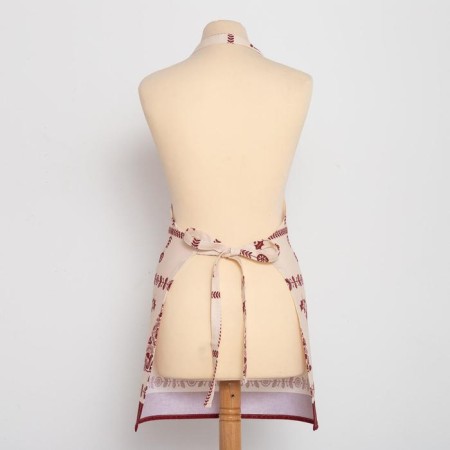 Apron "Dolyana" Merry Christmas 60x65cm, 100%HL, Rogozhka 164 g/m2-5
