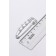 Pins for suspensions (set 3 pcs.) L = 6.5 cm, white color
