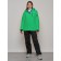 Ski costume is women's winter, size 48, green color