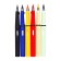 Pencil set, 6 colors, eternal, rubber decor, calligrata