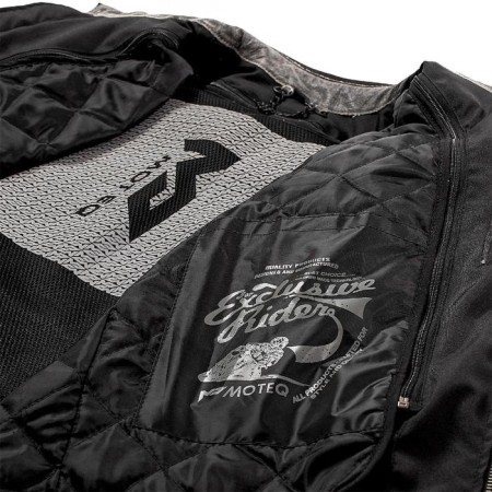 Leather motorcade Defender, size S-5