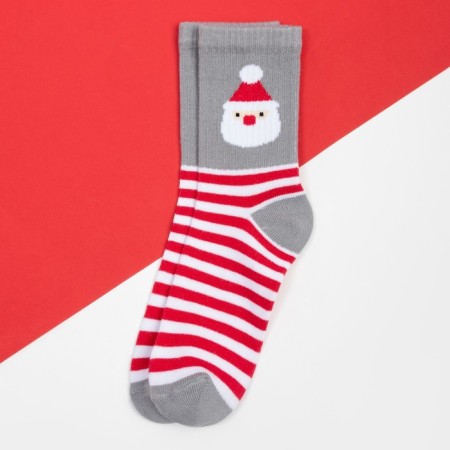 Children's socks KAFTAN "Santa Claus" rr 18-20, gray-1