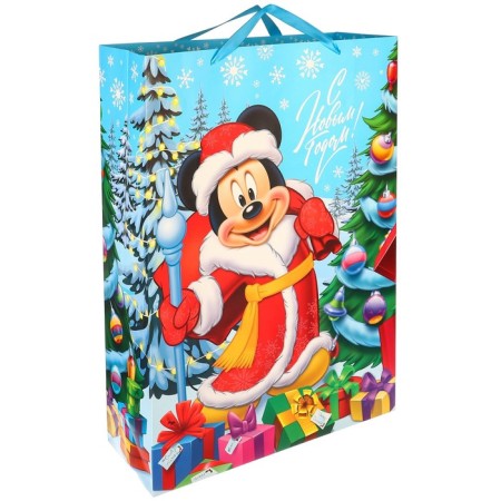 New Year. Gift package, 70x50x19 cm, packaging, Mickey Mouse-2