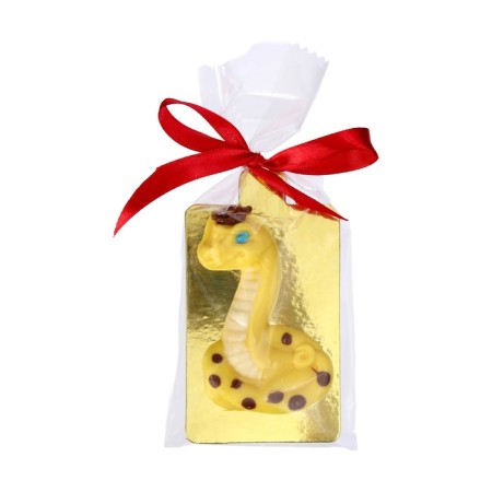 New Year. White chocolate "Queen of the Serpent", 20 g-1