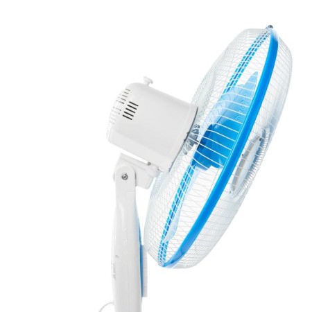 Fan Luazon LOF-01, floor, 40-45 watts, 3 modes, white-blue, without packaging-5