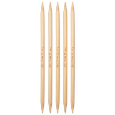 Stock, bamboo, 7.0 mm/20cm knitting needles, 5 pcs-1