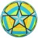 Children's ball "Football", D = 22 cm, 60 g