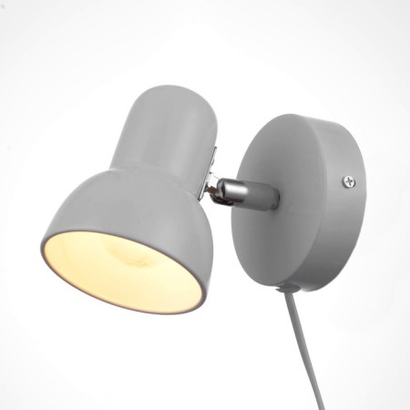 Sconces with the wire "Sevantos" E27 40W white 9x9x14 cm-2