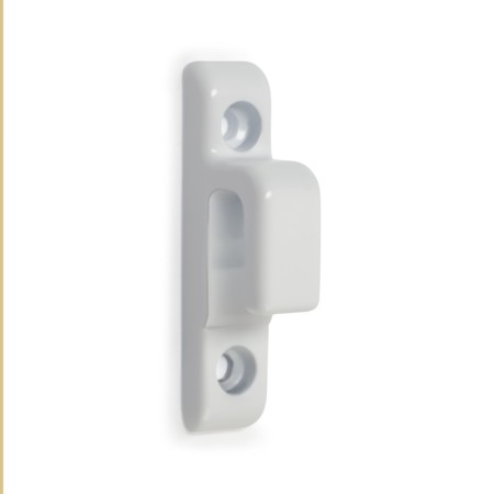 Window handle tundra 003wh, metal, white color-4